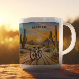 Taza Bicolor Rata del desierto, personalizable