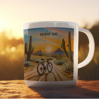 Taza Bicolor Rata del desierto, personalizable