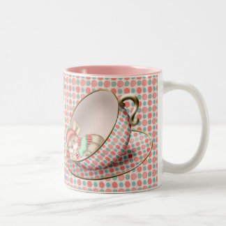 Taza Bicolor Ratón de la Tea Cup