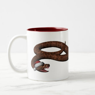 Taza Bicolor Rattlesnake Con Sombrero Santa