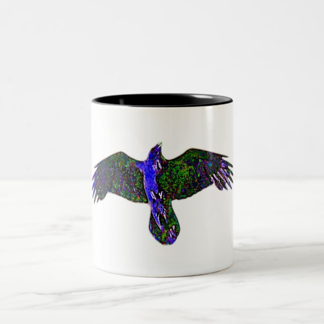 Taza Bicolor Raven Paint (Centro)