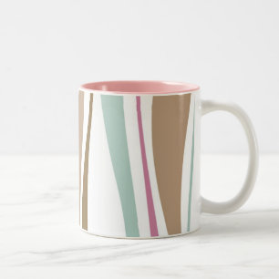 Taza Bicolor Rayas retras