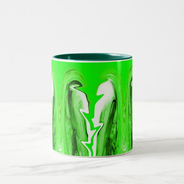 Taza Bicolor Rayo verde (Centro)