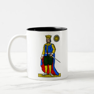 Taza Bicolor Re di denari