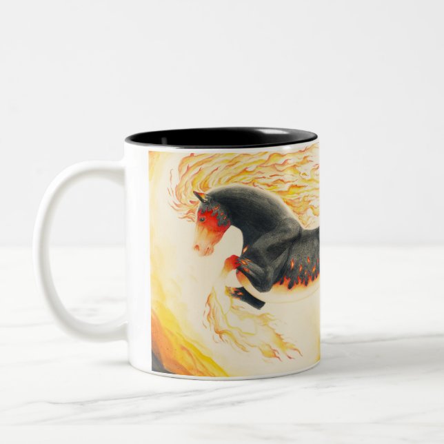 Taza Bicolor Reajuste de la pesadilla (Izquierda)