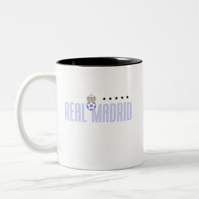 Taza Bicolor Real Madrid MUG (Izquierda)