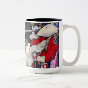 Taza Bicolor Realidad en las vacaciones