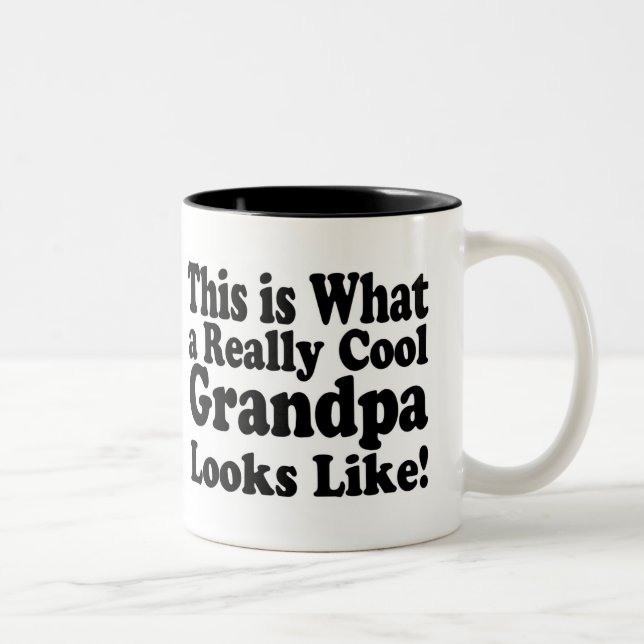 Taza Bicolor Realmente Guay Grandpa Mug (Derecha)