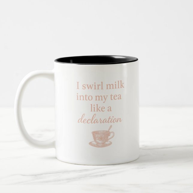 Taza Bicolor Rebelde del Té (Izquierda)