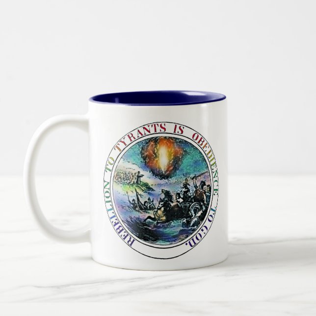 Taza Bicolor Rebelde Mug (Izquierda)