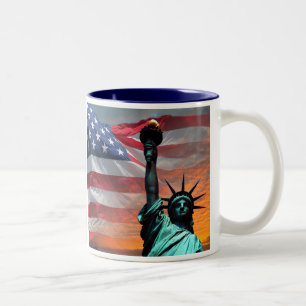 Taza Bicolor Rebelión a la combinación de la bandera de los