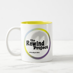 Taza Bicolor Rebobinar el Mug del proyecto