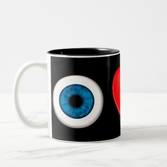 Taza Bicolor Rebus Para Físicos (Izquierda)