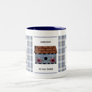 Taza Bicolor Recepción a nuestro hogar