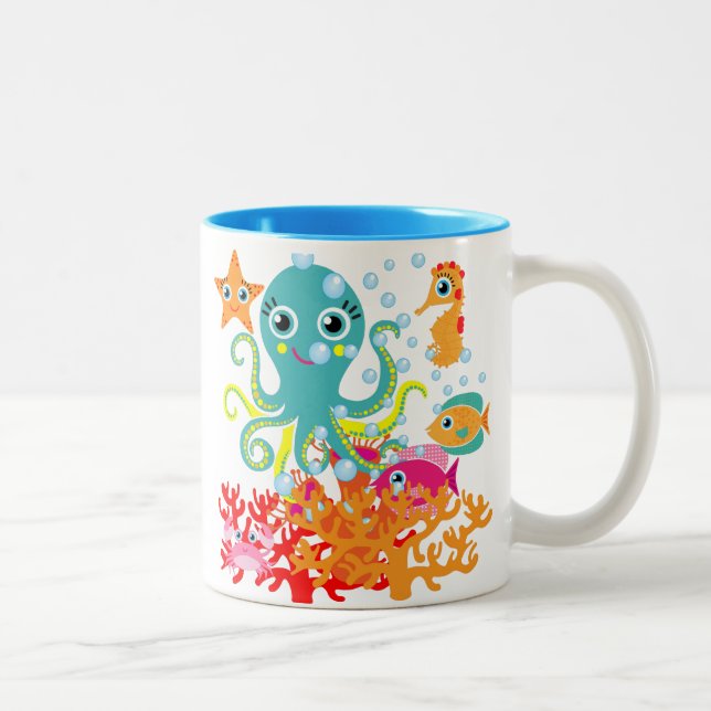 Taza Bicolor Recepción al océano (Derecha)