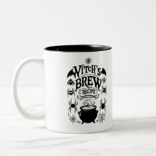 Taza Bicolor Receta de Witches Brew