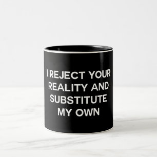 Taza Bicolor Rechazo su realidad