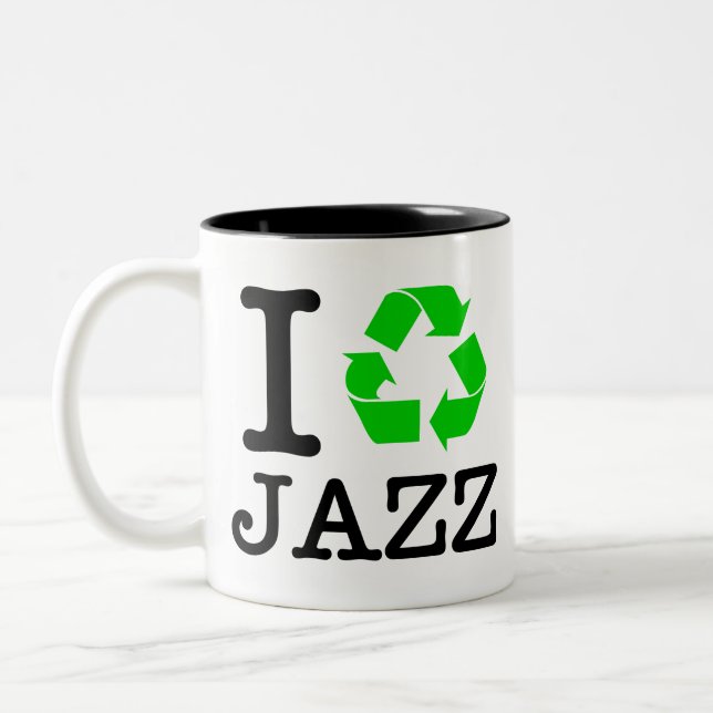 Taza Bicolor Reciclar Jazz (Izquierda)