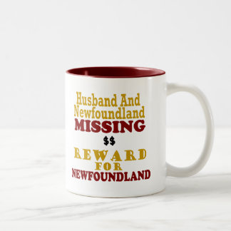 Taza Bicolor Recompensa que falta de Terranova y del marido por