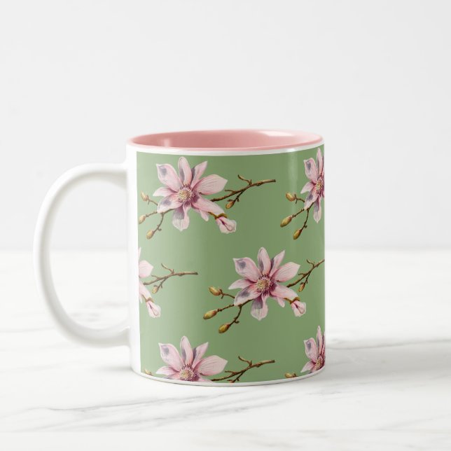 Taza Bicolor Recuerdos de Magnolia (Izquierda)