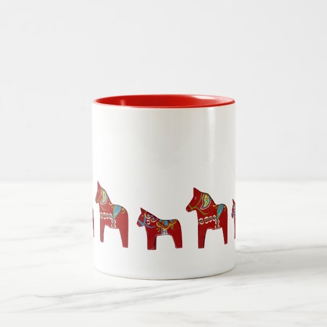 Taza Bicolor Red Horse Mug (Centro)