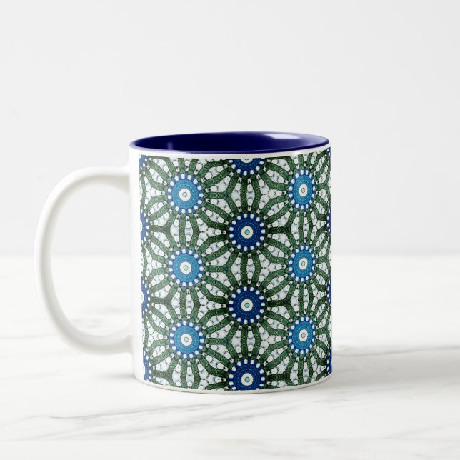 Taza Bicolor Redes  (Izquierda)