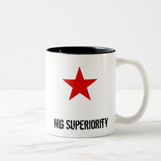 Taza Bicolor redstar, superioridad del Mig (Derecha)