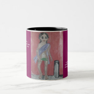 Taza Bicolor Reflexión sobre la imaginación