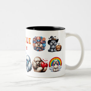 Taza Bicolor Regalo De Amor A Los Animales
