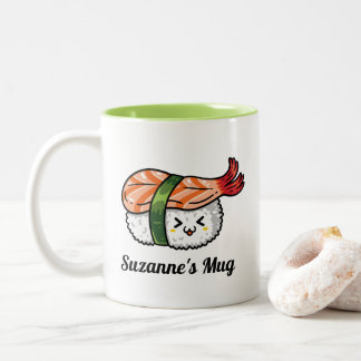 Taza Bicolor Regalo de enamorados de Sushi