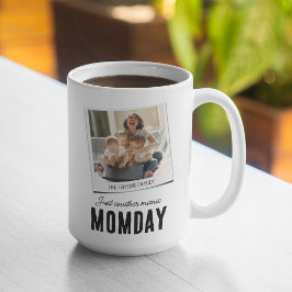Taza Bicolor Regalo de foto divertida para mamá 2