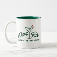 Regalo de golf sobre par y bajo la influencia Golf