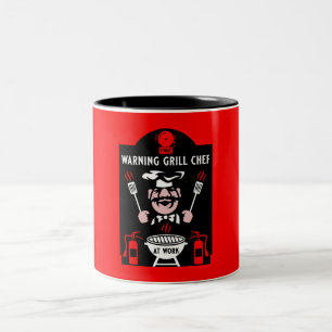 Taza Bicolor Regalo de Grill Chef
