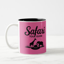 Taza Bicolor Regalo de guía de visitas a Safari