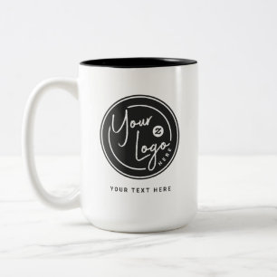Taza Bicolor Regalo de logotipo de empresa personalizado