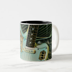 Taza Bicolor regalo de música rock para ella