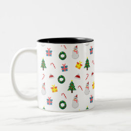 Taza Bicolor Regalo de Navidad 