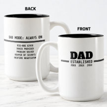 Regalo de Paternidad Establecida para Papá