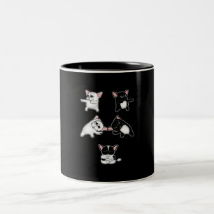 Taza Bicolor Regalo de perro Bulldog Francés Negro Y Blanco A