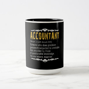 Taza Bicolor Regalo de Personalizado de definición divertida