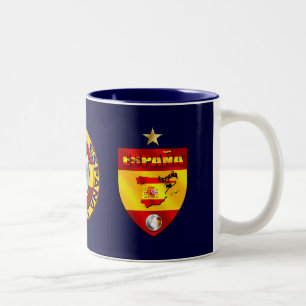 Taza Bicolor Regalo de una estrella de los campeones de Espana
