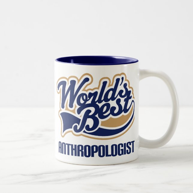 Taza Bicolor Regalo del antropólogo (Derecha)