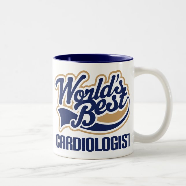 Taza Bicolor Regalo del cardiólogo (Derecha)