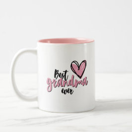Taza Bicolor Regalo del Día de la Madre Cumpleaños 'Mejor Abuel