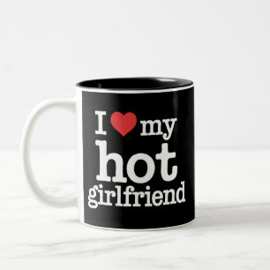 Taza Bicolor Regalo del Día de San Valentín para Novia Caliente