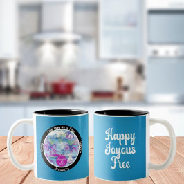 Taza Bicolor Regalo del hito de recuperación de personalizados