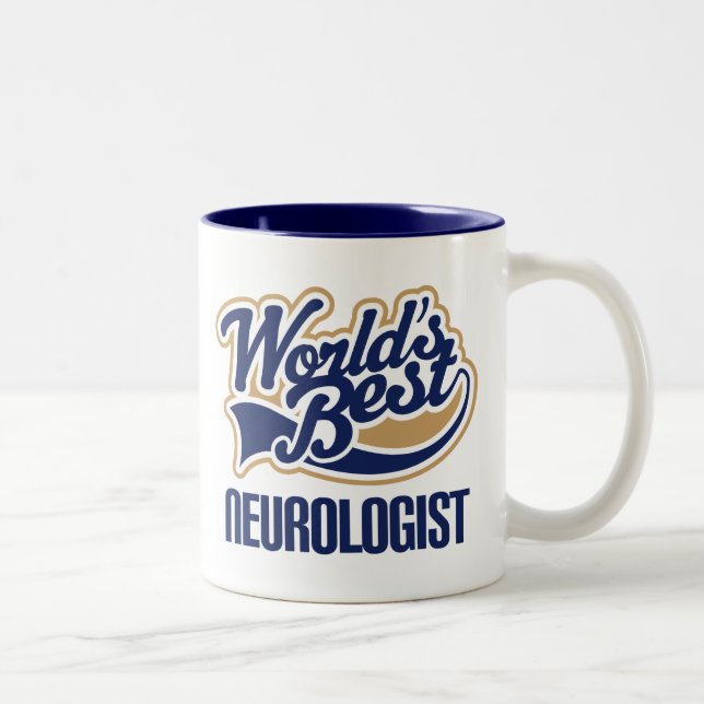 Taza Bicolor Regalo del neurólogo (Derecha)