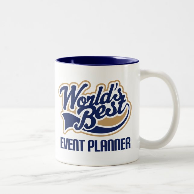 Taza Bicolor Regalo del planificador de eventos (Derecha)