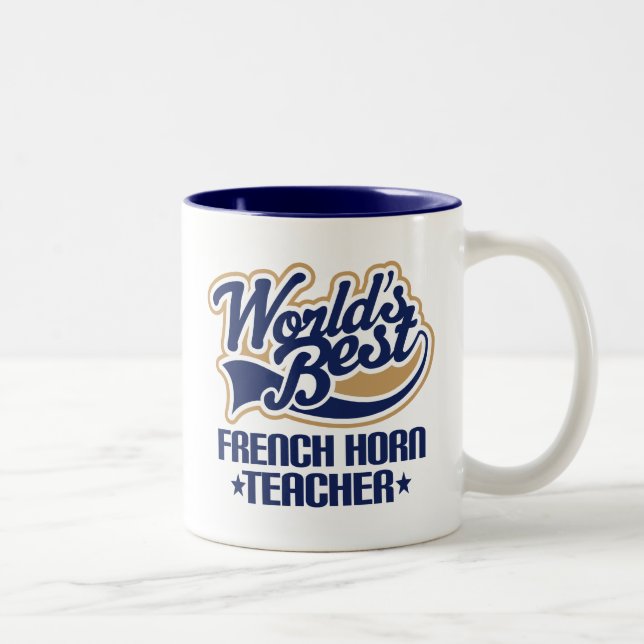 Taza Bicolor Regalo del profesor de la trompa (Derecha)