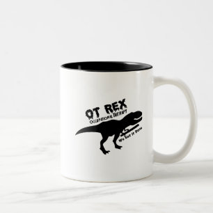 Taza Bicolor Regalo divertido de la terapia profesional de